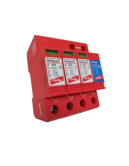 Dehn 900520 surge arrester dg tt 230 400 cl2 8//20 3p n 20ka